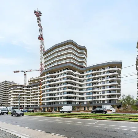 Luxe App Aan Zee Omringd Door Groene Oase - 6p * オステンド